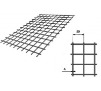 Сетка сварная (дорожная) 50х50х4мм 1х2м